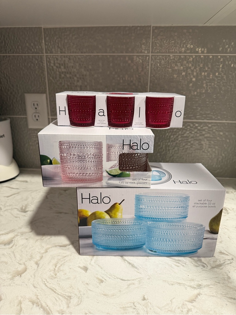 Halo Glassware Set